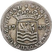 6 Stuivers "Hoedjesschelling" obverse image