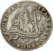 6 Stuivers "Scheepjesschelling", Netherlands, 1750-1755 reverse image