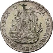 6 Stuivers "Scheepjesschelling", Netherlands, 1750-1761 reverse image