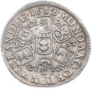 Daalder of 30 Stuivers, Netherlands, 1682-1686 reverse image