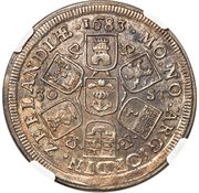 30 Stuivers Piedfort; double weight, Netherlands, 1683 reverse image