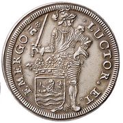 30 Stuivers Piedfort; triple weight obverse image