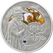 20 Roubles Athos, Belarus, 2009 reverse image