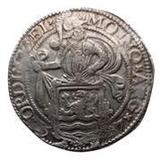 1 Daalder "swimming lion" obverse image