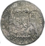 1 Ducaton Piedfort, Netherlands, 1659-1668 reverse image