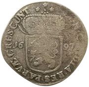1 Silver Ducat, Netherlands, 1672-1753 reverse image