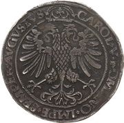 ½ Daalder - William V of Bronckhorst-Batenburg, Netherlands, 1556 reverse image