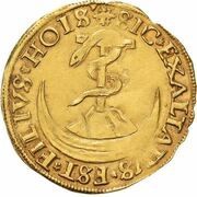 1 Crown "Pistolet / Crown with snake" - Wilhelm V von Bronckhorst obverse image