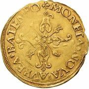 1 Crown "Pistolet / Crown with snake" - Wilhelm V von Bronckhorst reverse image