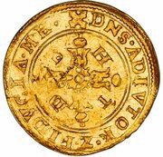 1 Crown - Herman Diederik van Bronckhorst reverse image
