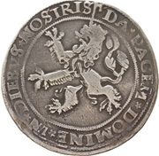 ½ Daalder - William V of Bronckhorst-Batenburg, Netherlands, 1556-1573 reverse image
