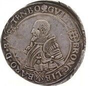 1 Daalder - William V van Bronckhorst Bust obverse image