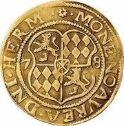 1 Ducat - Herman Diederik van Bronckhorst, Netherlands, 1578 reverse image