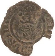 1⁄32 kromstaart - William II obverse image