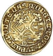 Florin titles of Charles V reverse image