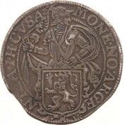 Daalder "Leeuwendaalder" - Frederick, Lordship of Bergh obverse image