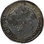 Daalder / 30 Stuiver "St. Oswalddaalder" - Willem IV, Netherlands, 1546-1586 reverse image