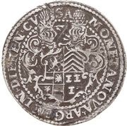 ½ Daalder - Willem IV reverse image