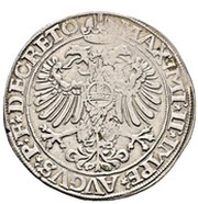 Daalder "Arendrijksdaalder" - Maximilian II, Netherlands, 1567-1578 reverse image