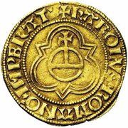 1 Guilder "Johannesgulden" - Charles V reverse image
