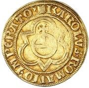 1 Gulden - Charles V, Netherlands, 1523 obverse image