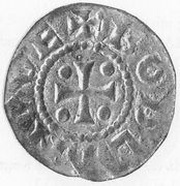 Denier - Egbert Ier Bolsward reverse image