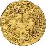 Guilder In the name of Frederick III, Netherlands, 1452-1493 reverse image