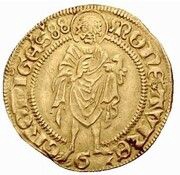 Guilder - Groningen, in name of Emperor Frederick obverse image