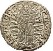 ¼ Daalder "Madonnadaalder" - WIlliam, Netherlands, 1559-1563 reverse image