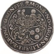 Daalder - John I, Netherlands, 1508-1559 reverse image