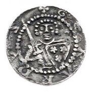 Penning / Denier - Gerhard III Vertical shield obverse image