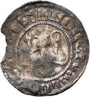 ½ Groot - Reinald II, Netherlands, 1339-1343 reverse image
