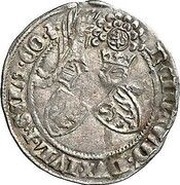 2 Groats "½ Meeuw" - Reinoud IV obverse image