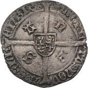 Stuiver "Woechey" - Arnold van Egmond, Netherlands, 1423-1473 reverse image