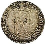 Silver Real - Philip the Handsome, Regency, Netherlands, 1487 reverse image