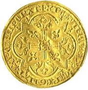 Agnel "Gouden lam" - Edward reverse image
