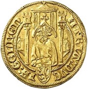 1 Guilder - Marie of Brabant obverse image
