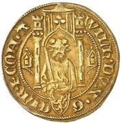 Guilder "Rijnse Goudgulden" - William I obverse image