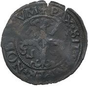 ¼ Stuiver "Vierling" Nijmegen, Netherlands, 1557 reverse image