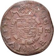 ¼ Stuiver "Statenoord" - Philip II Antwerp mint mark, Netherlands, 1577 reverse image