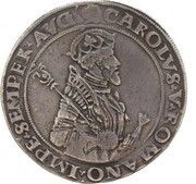 ½ Daalder "½ Karolusdaalder" Nijmegen obverse image