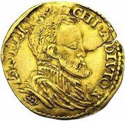 ½ Gold Real - Philip II ANG obverse image